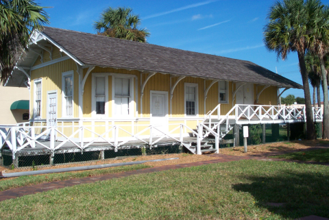 1900 Mayport Florida East Coast Railway Depot